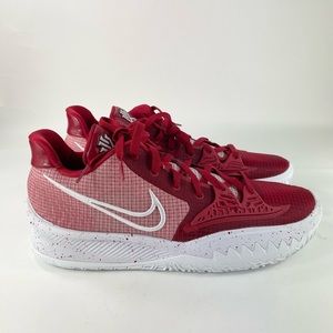 Nike Kyrie Low 4 TB Promo Basketball Shoes Red DM5041-600 Mens Sz 14 Rare No Lid